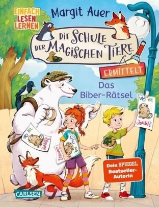 Cover: Margit Auer - Die Schule der magischen Tiere - Biber Rätsel